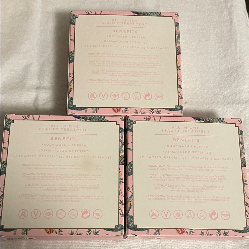 Spongelle Apple Blossom Body Wash - Picture 2 of 3